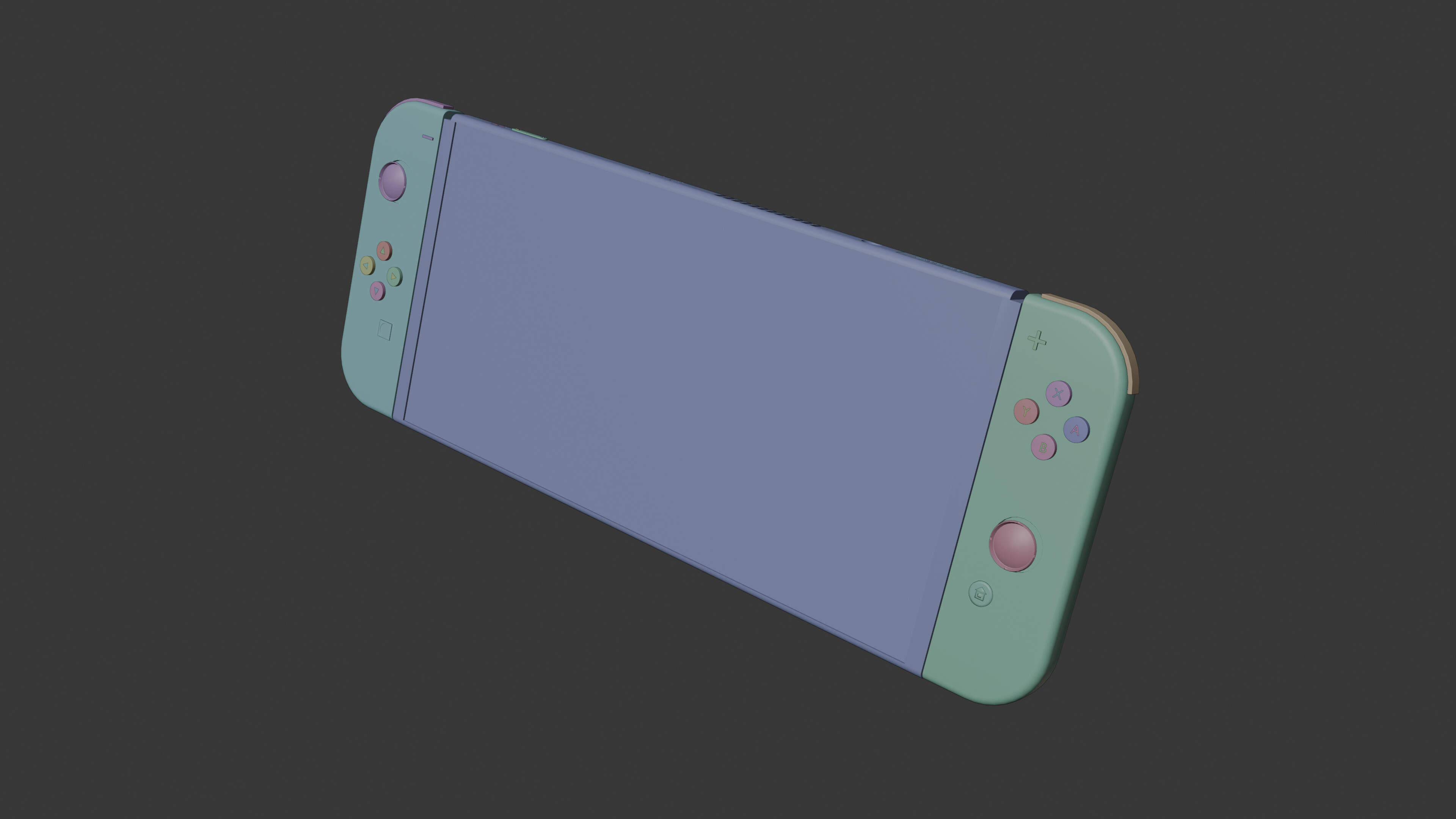 Project breakdown: Solid Mesh (color)