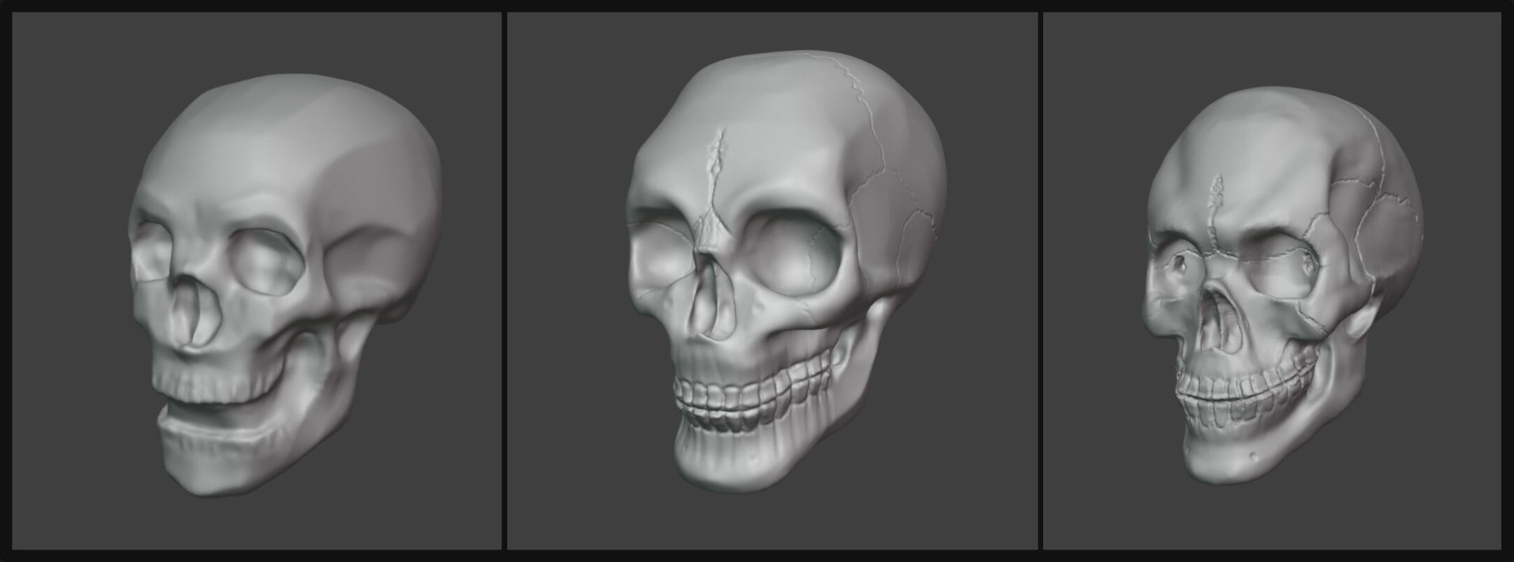 Sculpting attempts